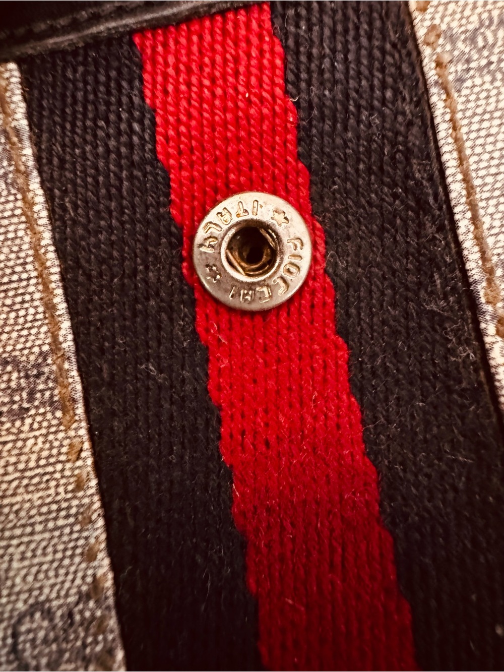 GUCCI Micro GG Logo Webbing PVC Leather Long Bifold Wallet/converted Crossbody - Picture 15 of 17